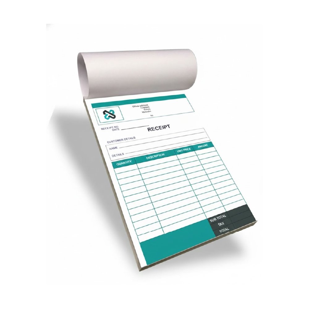 Custom Receipt Voucher Printing Abu Dhabi Dubai View 3